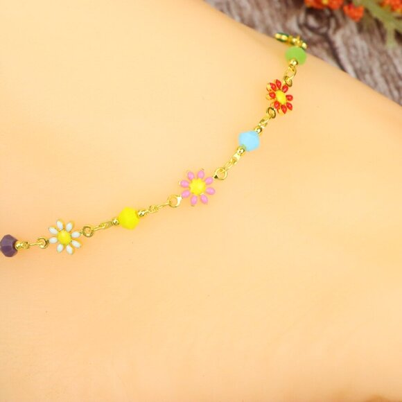 "Dainty Anklet for Women – Elegant Everyday Jewelry & Perfect Gift | MLCRC1160 - Picture 9 of 10